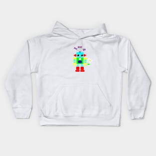 I am a robot Kids Hoodie